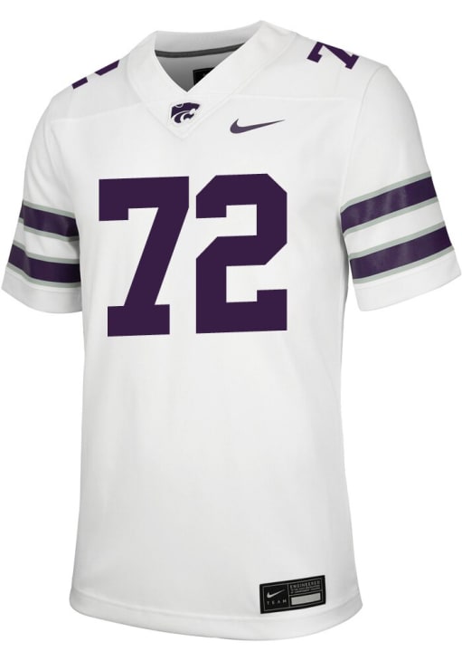 ナイキ 半袖NFL カロライナ・パンサーズ ユニフォーム 白系 XLサイズ Ryan Howard K-State Wildcats White NIL Game Jersey - 198600054