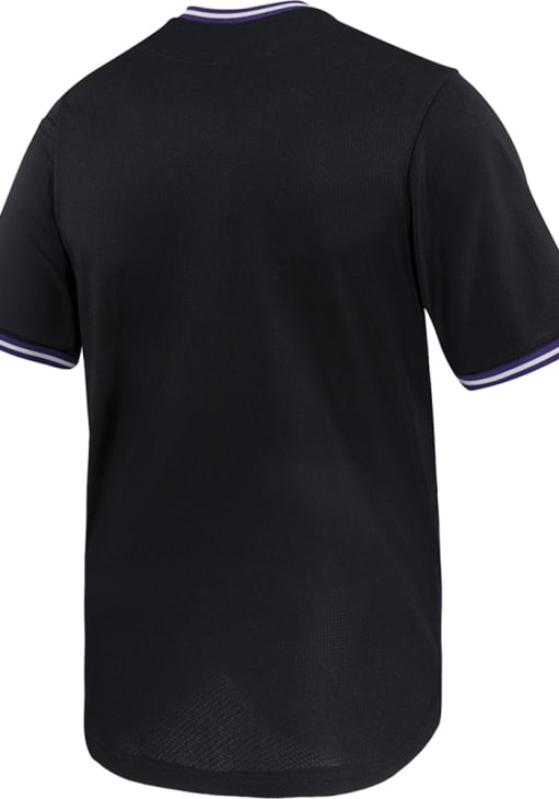 Nike TCU Horned Frogs Mens BLACK Limited Vneck - 198600158