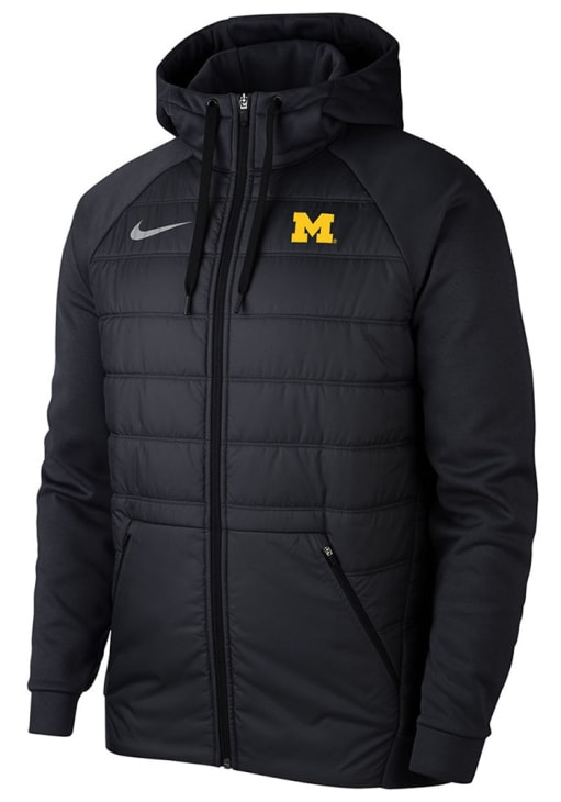 NIKE スノーボードジャケット　エニグマ　M Nike Mens BLUE Michigan Wolverines Winterized Therma - 198600298