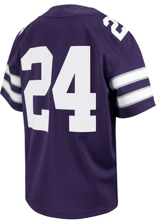 Nike Youth PURPLE K-State Wildcats Replica No 24 Football Jersey
