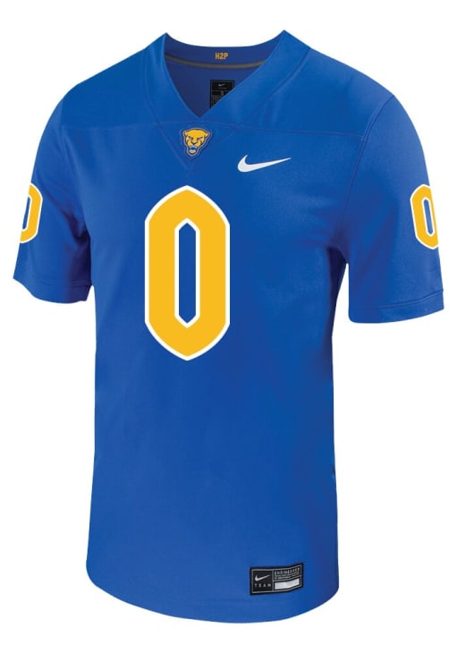 Desmond Reid Mens ROYAL Pitt Panthers Football Name And Number