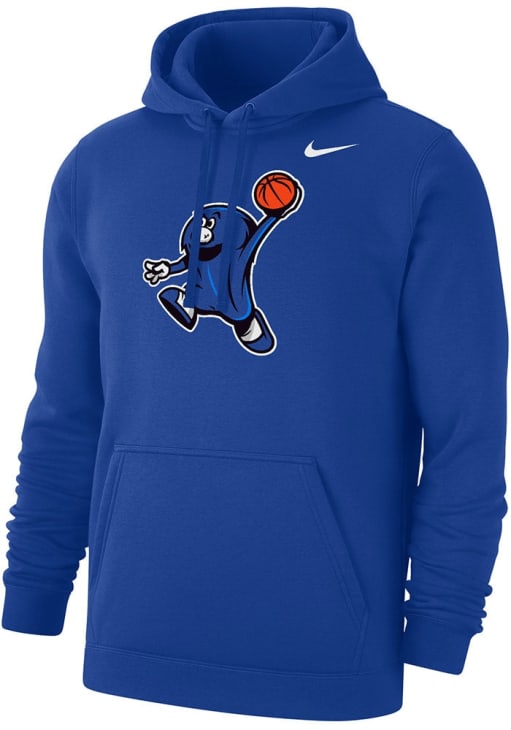 Nike Xavier Musketeers Mens BLUE Basketball Blue Blob Hoodie