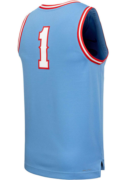 Nike Dayton Flyers LIGHT BLUE Team Replica Jersey - 198601693