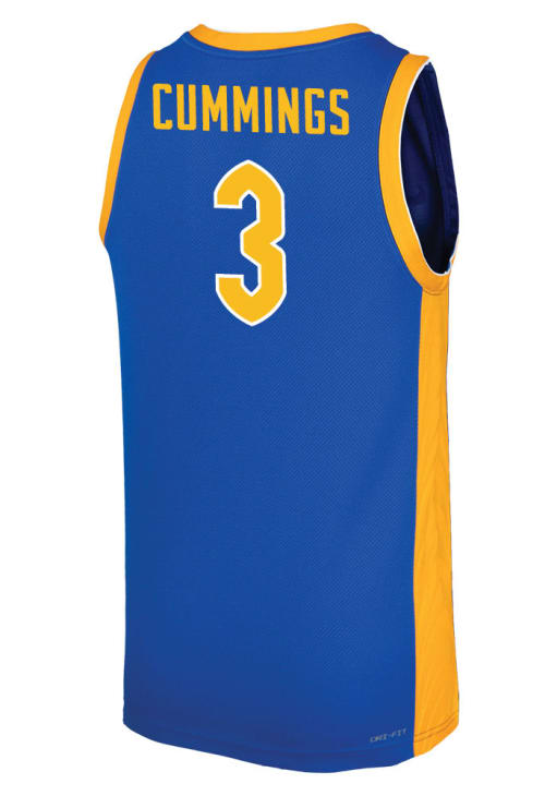 Brandin Cummings Pitt Panthers ROYAL Basketball NIL Name And