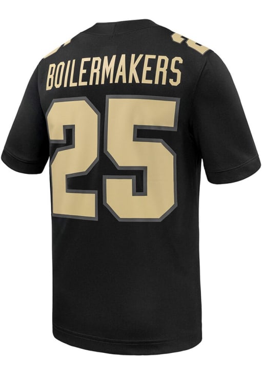 NIKE ゲームシャツ　Purdue Boilermakers Nike Purdue Boilermakers BLACK Football Replica Jersey - 198601769