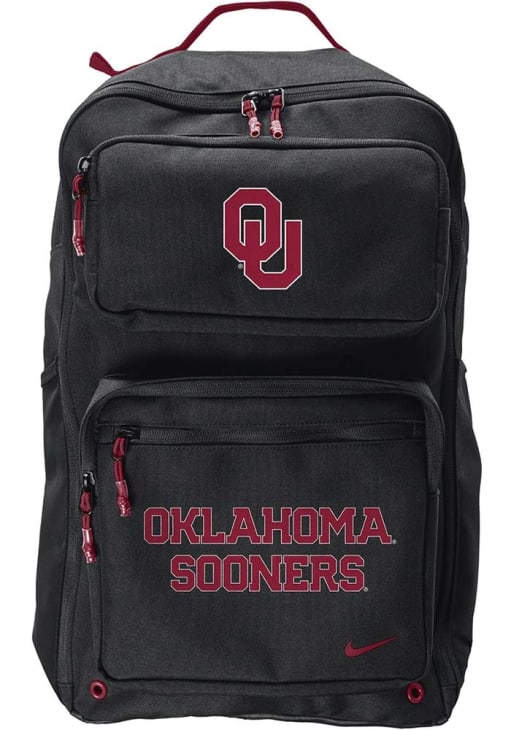 Nike Oklahoma Sooners BLACK Utility Speed Backpack - 198602064 Nike Oklahoma Sooners BLACK Utility Speed Backpack - 198602064