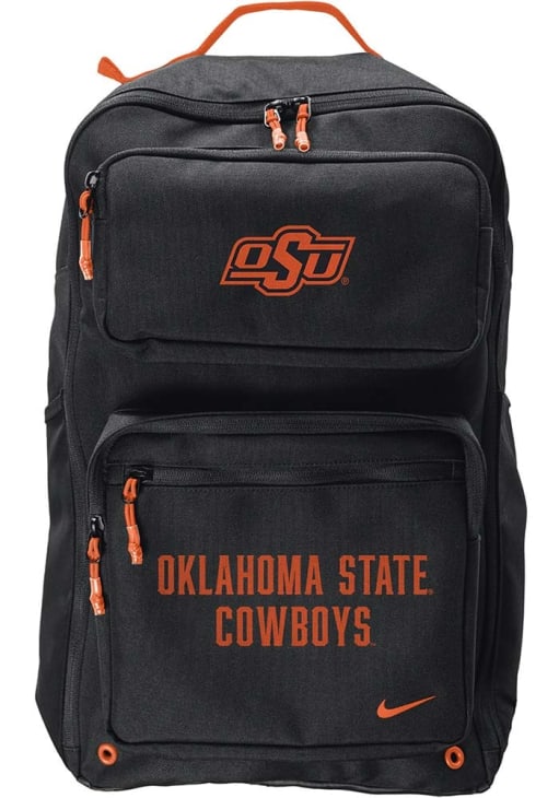 Oklahoma State Cowboys Nike BLACK Utility Speed Backpack - 198602065