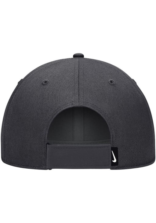 Nike K-State Wildcats CHARCOAL Club Cap - Ripstop Adjustable Hat