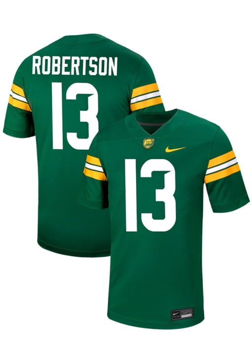 Sawyer Robertson Baylor Bears DARKGREEN NIL Game Name And Number Sawyer Robertson Baylor Bears DARKGREEN NIL Game Name And Number