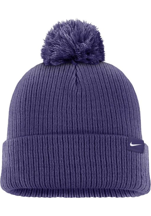 purple nike beanie