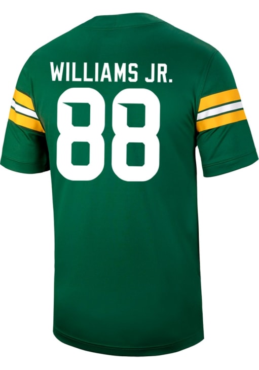 Taz Williams Jr Baylor Bears GREEN Football NIL Home Jersey