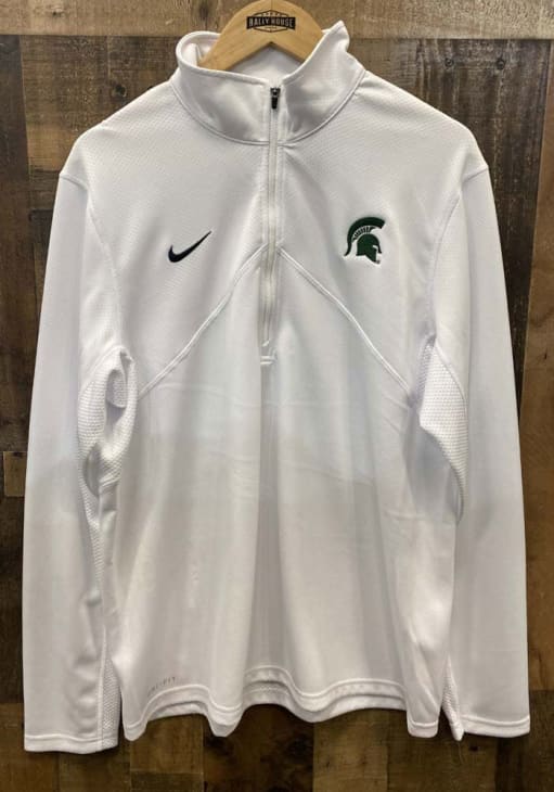 nike michigan state zip up