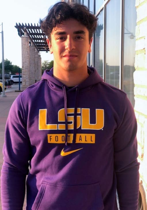 Nike LSU Tigers Mens PURPLE Club Fleece Football Hoodie - 19862270