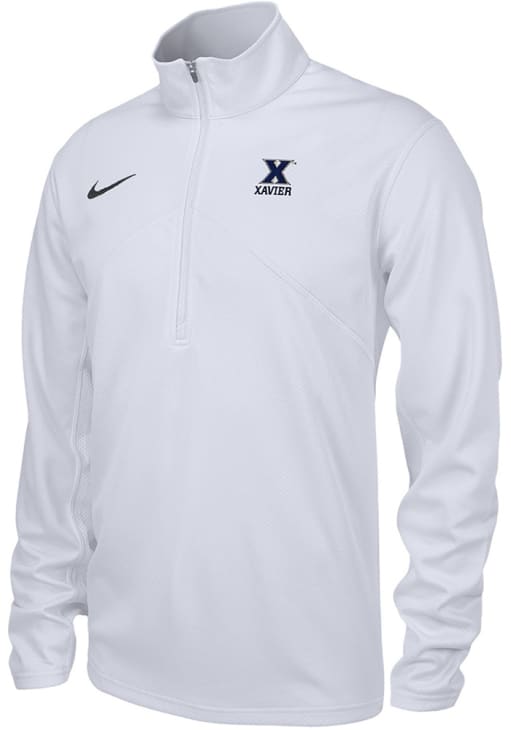 Nike Xavier Musketeers Mens WHITE Training Pullover - 19862696
