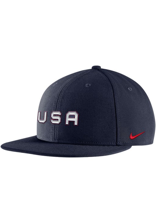 90’s Nike ネイビー キャップ US NATIONAL TEAM NIKE - 90s Nike ネイビー キャップ US NATIONAL TEAMの通販 by AG