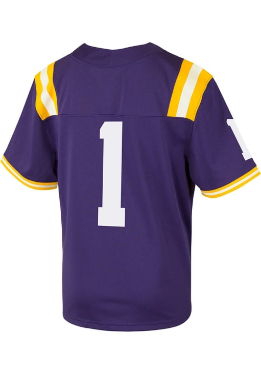 Nike LSU Tigers Youth Purple Replica Football Jersey