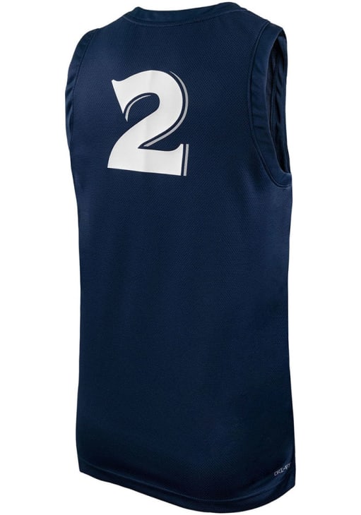Nike Xavier Musketeers NAVY Replica Design Jersey - 19864904