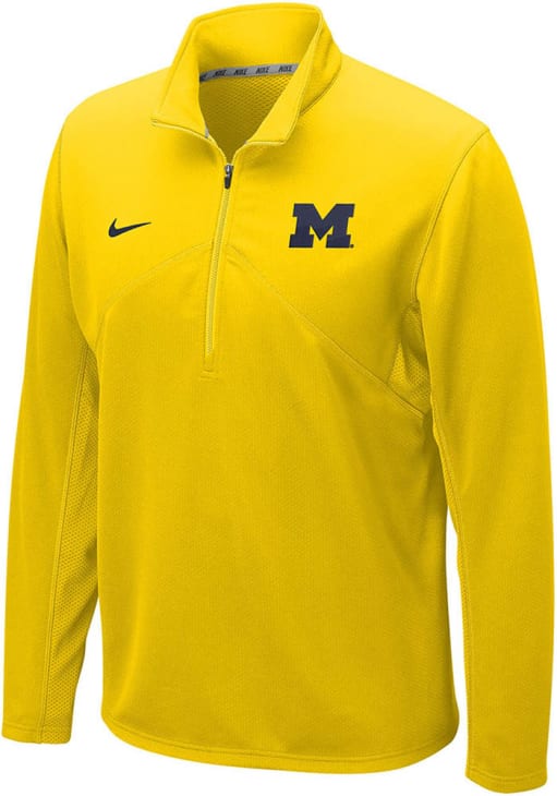michigan nike quarter zip