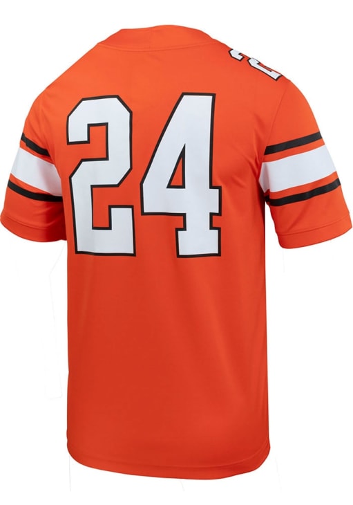 Nike Oklahoma State Cowboys ORANGE Game Replica Jersey - 19867879