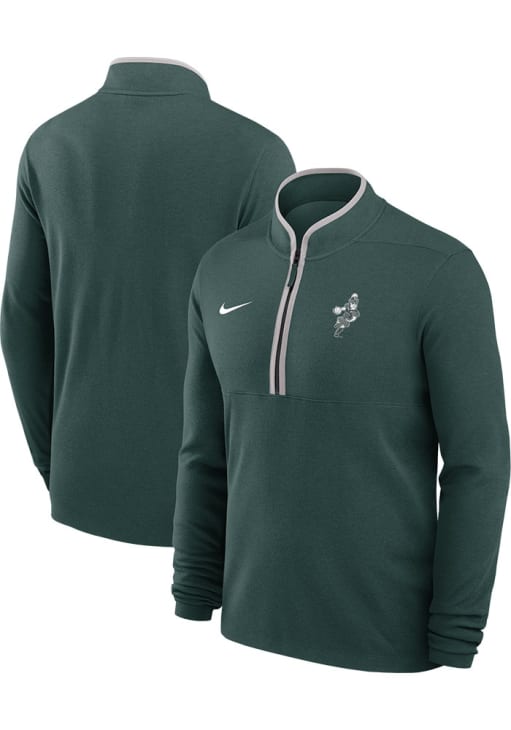 michigan state nike quarter zip
