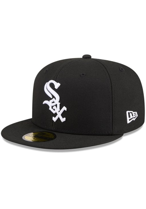 Chicago White Sox Mens 2026 Jackie Robinson Day 59FIFTY BLACK New