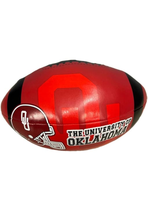 Oklahoma Sooners CRIMSON 8 Inch Football Softee Ball - 2074371