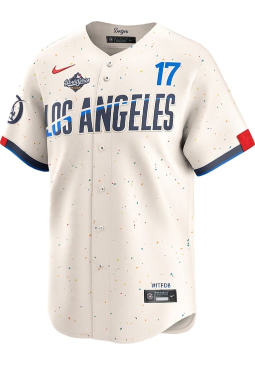 Shohei Ohtani Los Angeles Dodgers Mens IVORY 2025 World Series