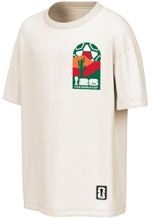 Mexico National Team CREAM World Cup 26 Post Card Short Sleeve T