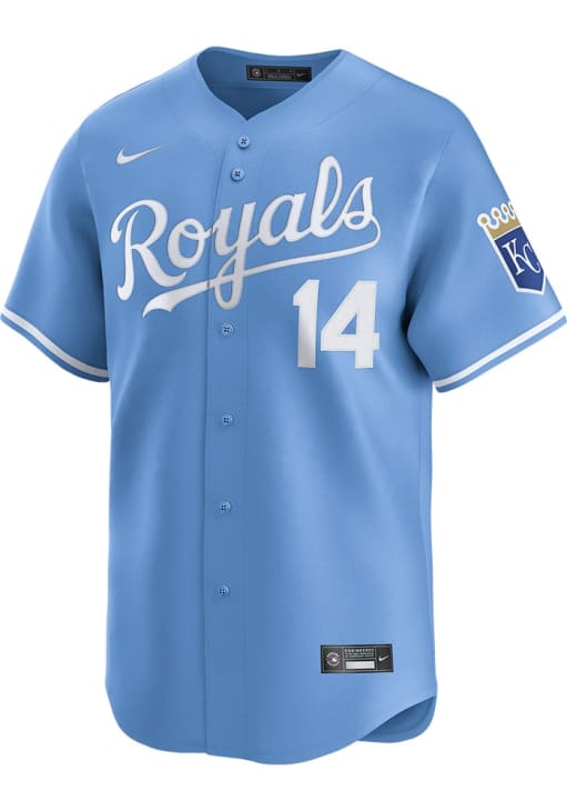 Jac Caglianone Kansas City Royals Mens LIGHT BLUE Alt Limited