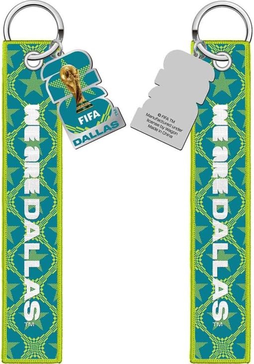 FIFA Dallas GREEN World Cup Key Strap Keychain - 2202872