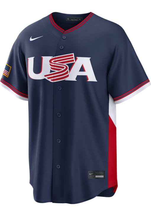 Bryce Harper USA Mens NAVY World Baseball Classic Limited Baseball
