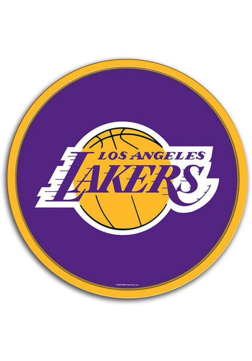 The Fan-Brand Los Angeles Lakers GOLD Modern Disc Sign - 2218868