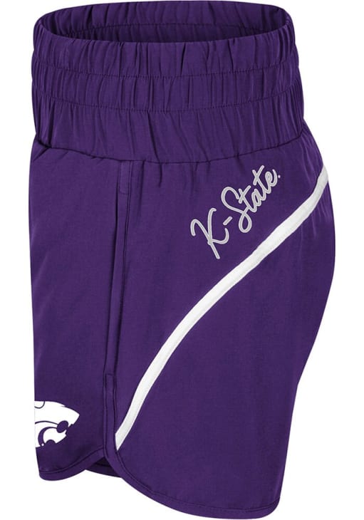 Colosseum Womens PURPLE K-State Wildcats Levitation Shorts - 22313018