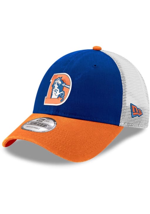 New Era Denver Broncos ROYAL GCP 9FORTY Trucker Adjustable Hat
