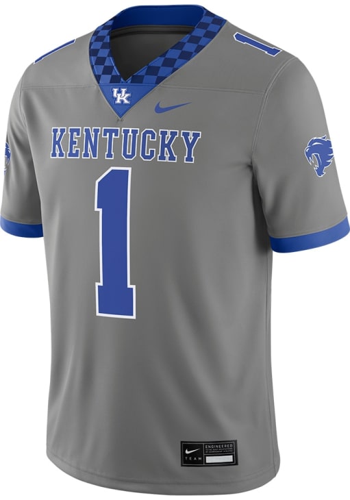 Nike Kentucky Wildcats STEEL Alternate Game Jersey - 2288427
