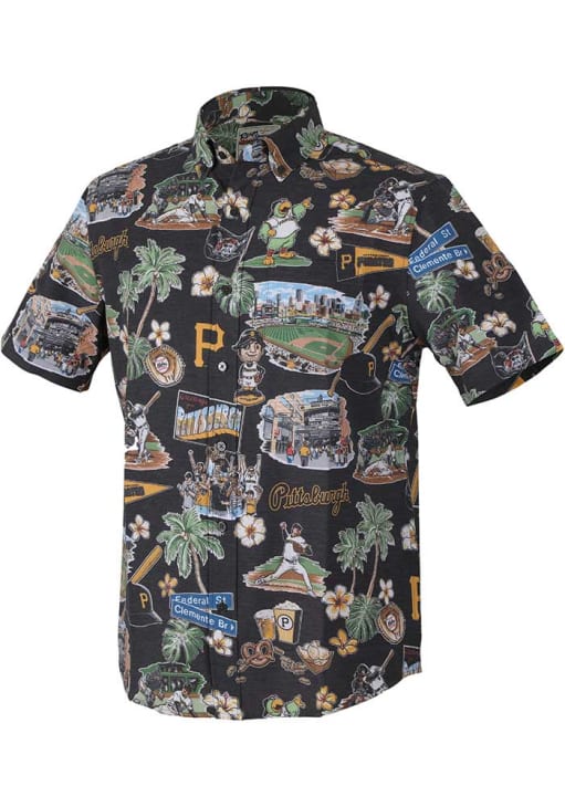pittsburgh pirates dress shirt Pittsburgh Pirates Men | Men | Black/Elemental Grey | XXXL