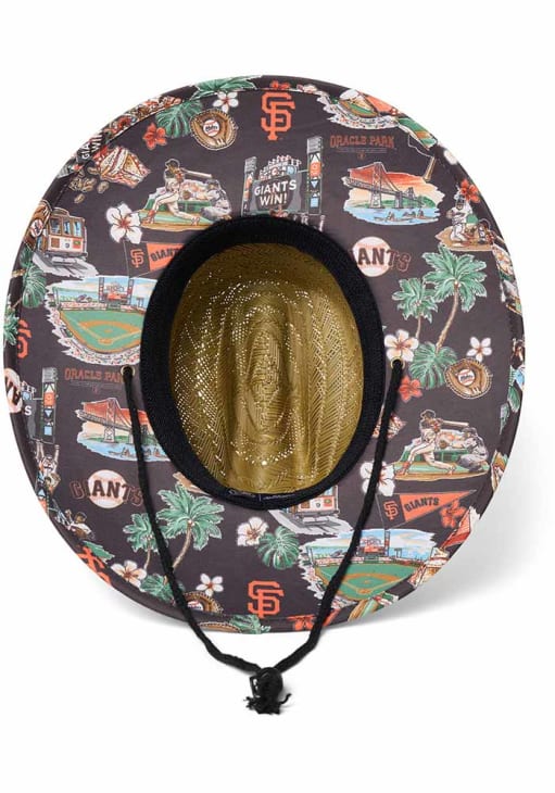 Reyn Spooner San Francisco Giants BROWN Scenic Straw Bucket Hat
