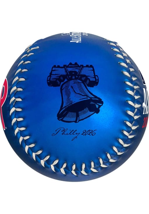 2026MLBオールスターゲーム公認使用球InPHILADELPHIA /US Philadelphia Phillies BLUE 2026 MLB All Star Game Metallic