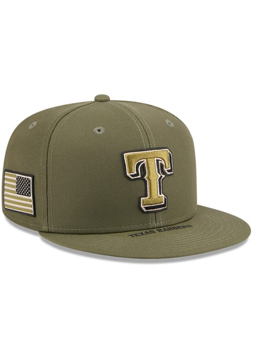 Texas Rangers New Era OLIVE 2026 MLB Armed Forces Day 9FIFTY