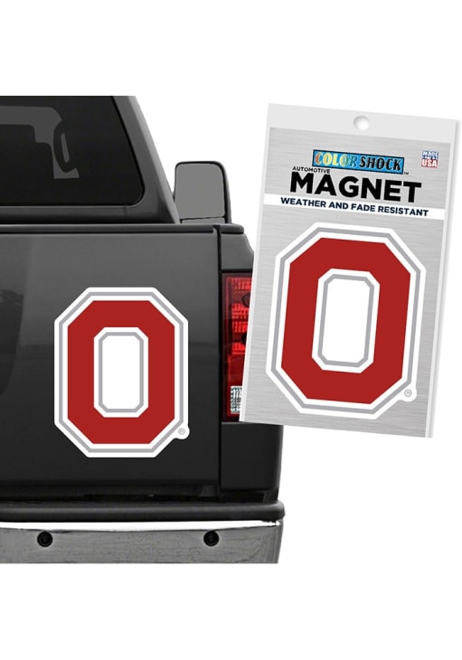 Red Ohio State Buckeyes XL Athletic O Decal - 2340044