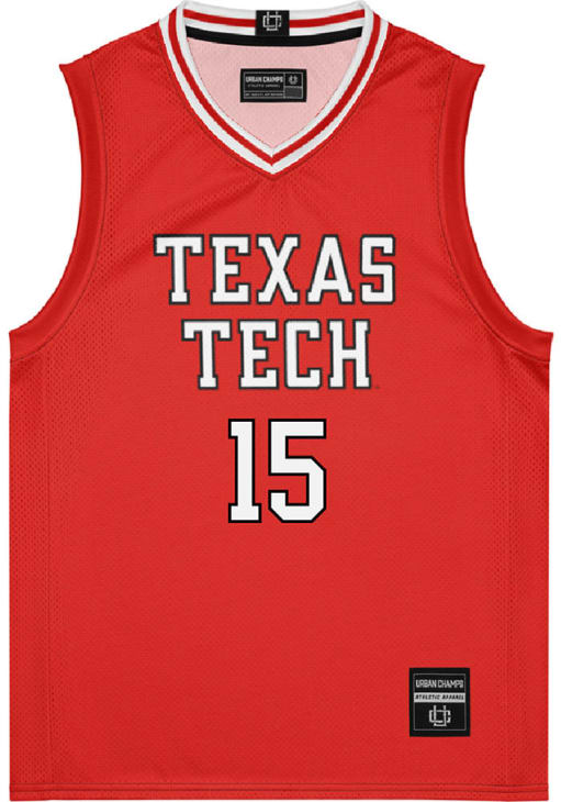 JT Toppin Texas Tech Red Raiders Red NIL Player Jersey Jersey