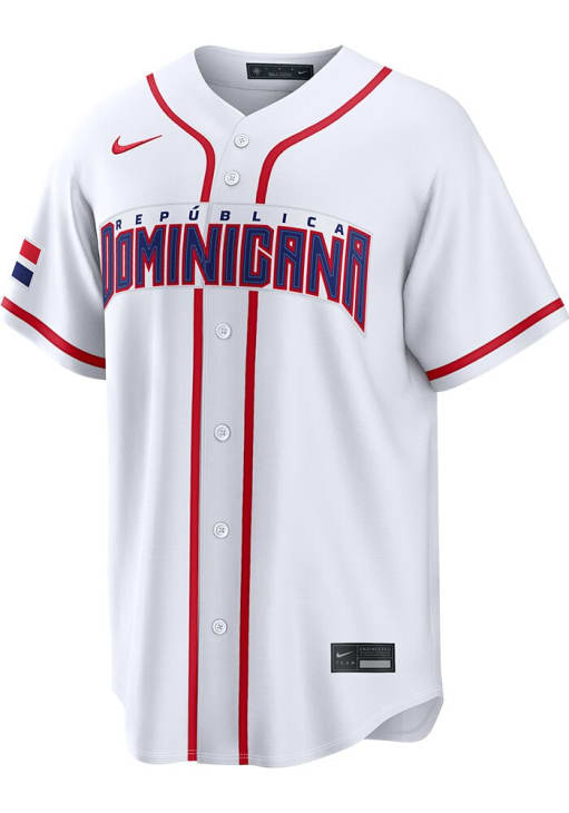Juan Soto Dominican Republic Mens White World Baseball Classic