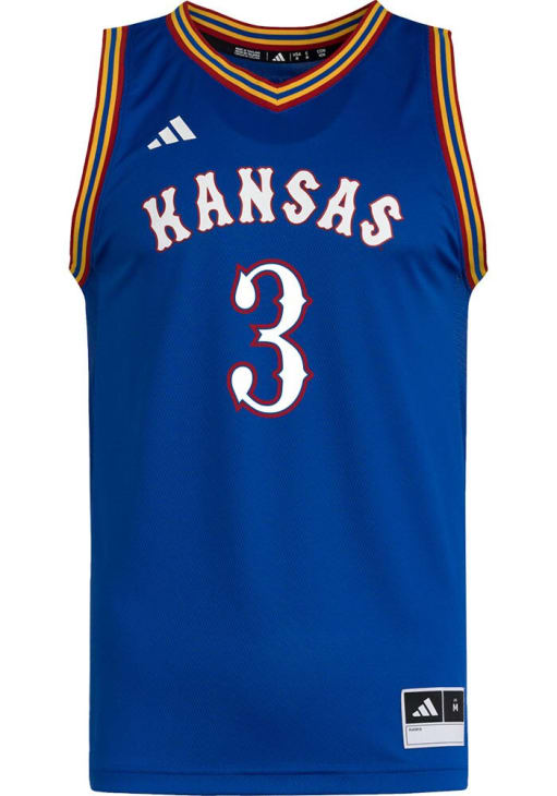 Tre White Kansas Jayhawks ROYAL NIL Name And Number Jersey - 24193051