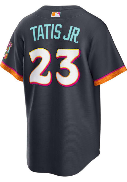 Fernando Tatis Jr San Diego Padres Mens GREY City Connect 2.0