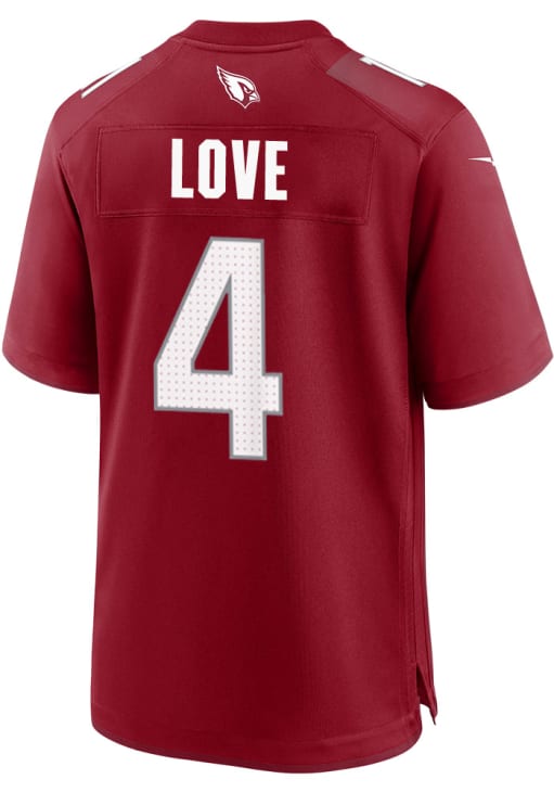 Jeremiyah Love Arizona Cardinals Red Home Jersey - 25201617