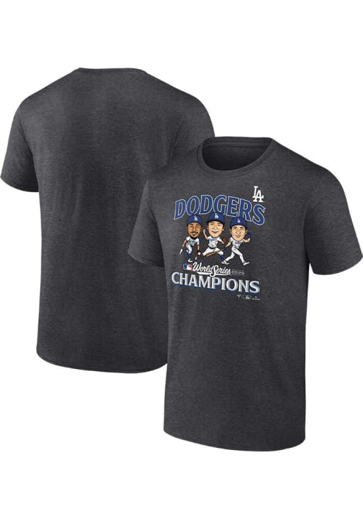 Los Angeles Dodgers CHARCOAL 2025 World Series Champions