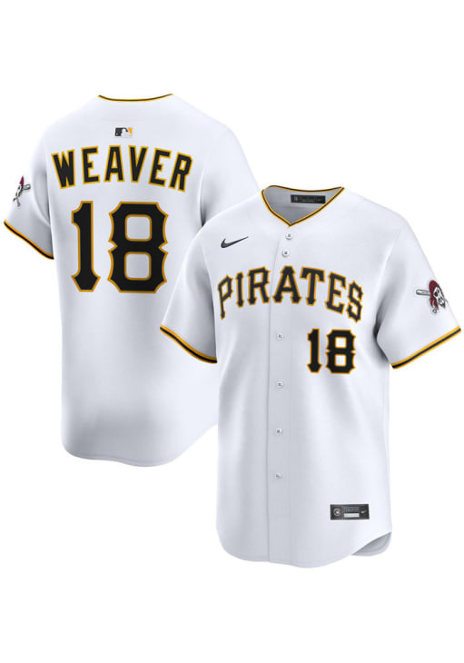 Luke Weaver Pittsburgh Pirates Mens White Home Limited Baseball