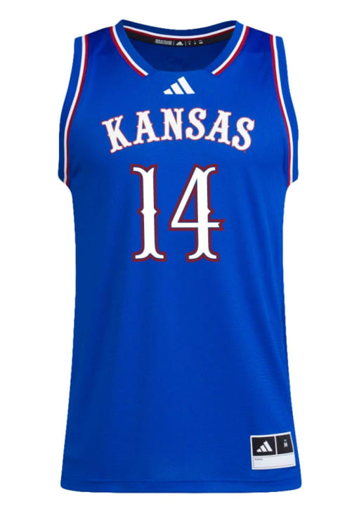 Melvin Council Jr. Kansas Jayhawks ROYAL NIL Name And Number
