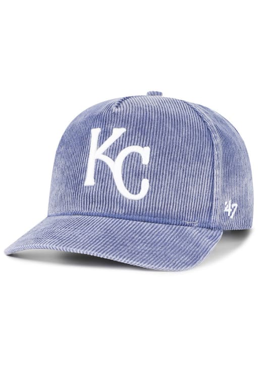 47 Kansas City Royals ROYAL Corduroy Reclaim Hitch Adjustable Hat