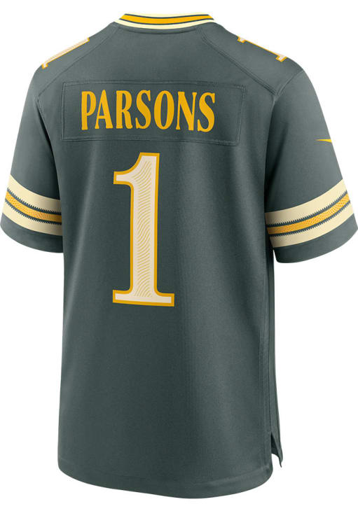 Micah Parsons Green Bay Packers DARKGREEN Rivalry Jersey - 259755152